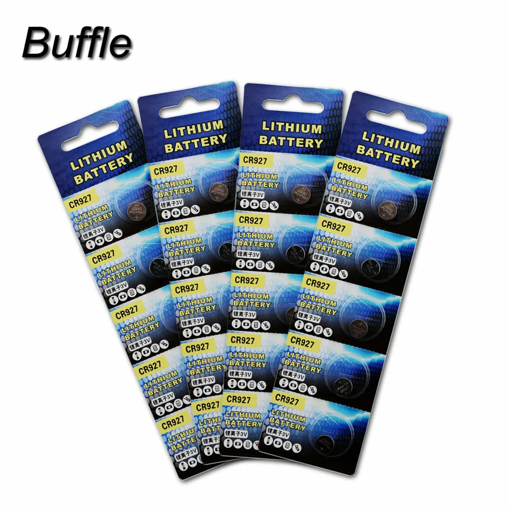 20pcs/4 Card 3V CR927 Lithium Battery DL927 BR927 ECR927 Cell Button Coin Batteries For Watch Toy Factory Price Wholesale
20pcs/4 Card 3V CR927 Lithium Battery DL927 BR927 ECR927 Cell Button Coin Batteries For Watch Toy Factory Price Wholesale