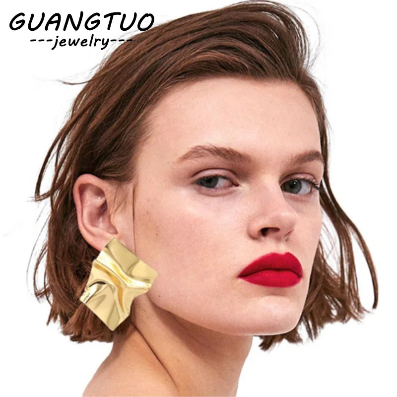Geometric Glossy Irregular Stud Earrings For Women Girls Nice Gifts Fashion Ear Jewelry Statement Brincos Femmes EB2126
Geometric Glossy Irregular Stud Earrings For Women Girls Nice Gifts Fashion Ear Jewelry Statement Brincos Femmes EB2126