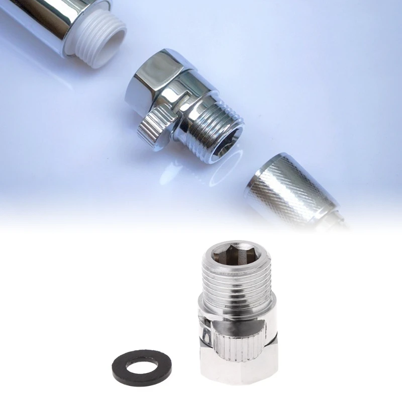 Full Brass G1/2" Flow Quick Control Shut-OFF Valve For Shower Head Hand Water Saver #Sep.07
Full Brass G1/2" Flow Quick Control Shut-OFF Valve For Shower Head Hand Water Saver #Sep.07