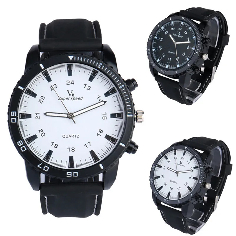 Fashion Men Watches Casual Large Dial Faux Leather Band Quartz Wrist Watch Men Sport Clock Couple Gifts Relogio Masculino `C
Fashion Men Watches Casual Large Dial Faux Leather Band Quartz Wrist Watch Men Sport Clock Couple Gifts Relogio Masculino `C
