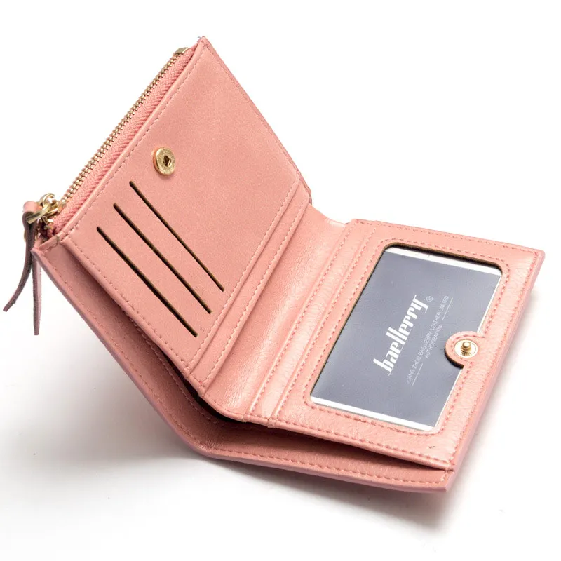 Women Short Wallet 2 Folds Zipper Hasp PU Leather wallet Cards License Holder Pouch Handbag BS88
Women Short Wallet 2 Folds Zipper Hasp PU Leather wallet Cards License Holder Pouch Handbag BS88