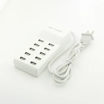 1x Multi 10 Ports USB HUB Fast Charging Travel Charger Wall AC Power Adapter Parts US Plug White
1x Multi 10 Ports USB HUB Fast Charging Travel Charger Wall AC Power Adapter Parts US Plug White