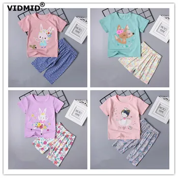 VIDMID Summer Baby girls cotton Clothing Sets t-shirt+shorts Children's clothing Suits Kids girls casual Sets for 1-9 years 4049
VIDMID Summer Baby girls cotton Clothing Sets t-shirt+shorts Children's clothing Suits Kids girls casual Sets for 1-9 years 4049