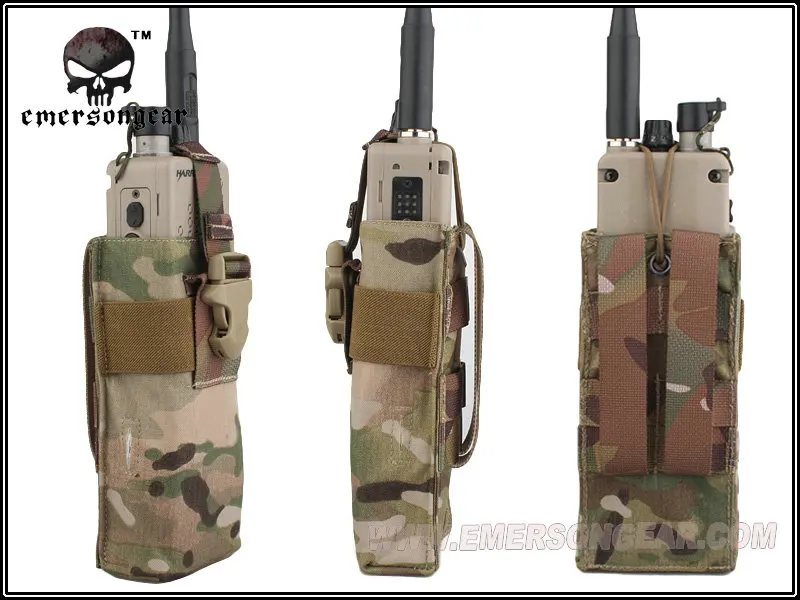 EMERSON Tactical PRC148 152 Radio Pouch FOR RRV Vest Molle Military Airsoft Combat Gear EM8336 Multicam Black AOR
EMERSON Tactical PRC148 152 Radio Pouch FOR RRV Vest Molle Military Airsoft Combat Gear EM8336 Multicam Black AOR