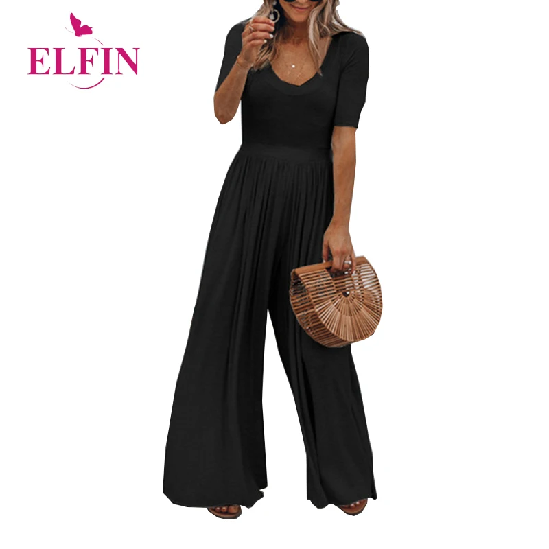 Summer Jumpsuit Women Short Sleeve Solid Rompers Womens Jumpsuit Casual Slim Fit Overalls For Women SJ3108R
Summer Jumpsuit Women Short Sleeve Solid Rompers Womens Jumpsuit Casual Slim Fit Overalls For Women SJ3108R