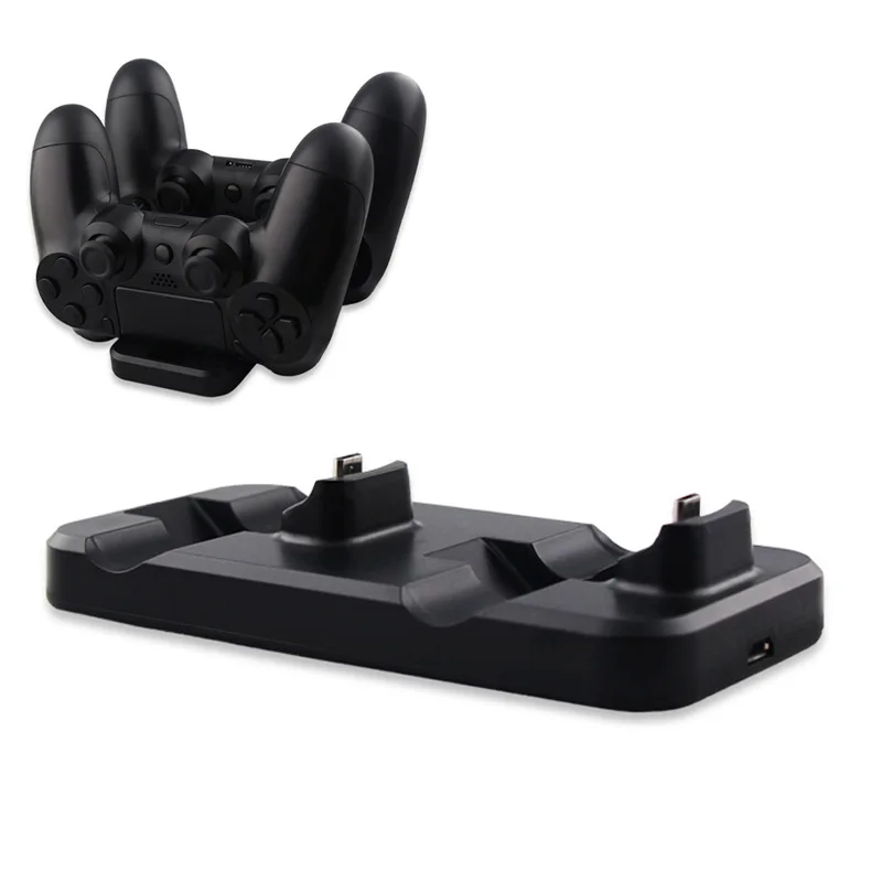 Wireless Controller Double Handle Chargers Dual USB Charging Dock Station for SONY Playstation 4 PS4 Charge Stand
Wireless Controller Double Handle Chargers Dual USB Charging Dock Station for SONY Playstation 4 PS4 Charge Stand
