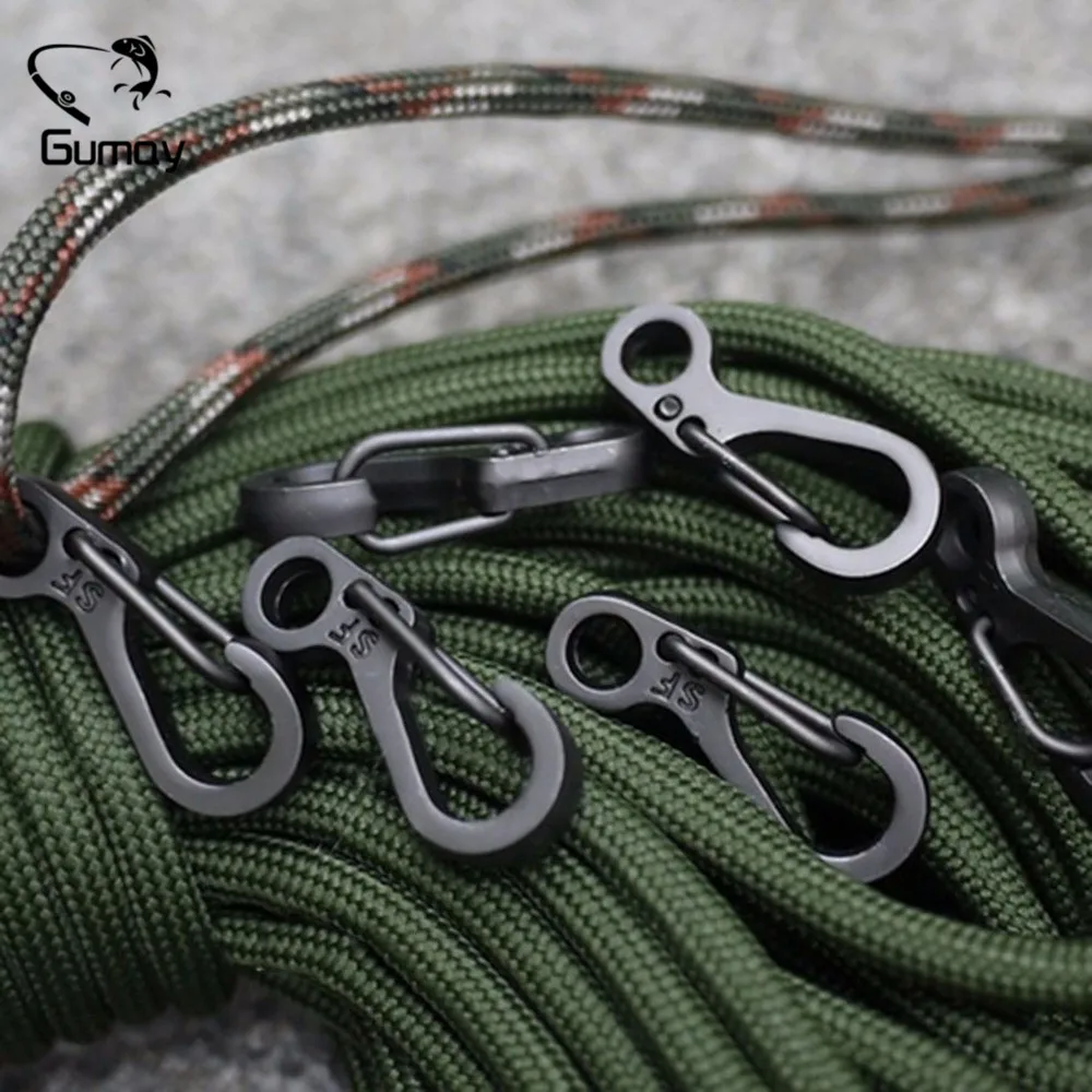 Wholesale 10pcs Mini SF Spring Backpack Clasps Climbing Carabiners EDC Keychain Camping Bottle Hooks Paracord Survival Gear
Wholesale 10pcs Mini SF Spring Backpack Clasps Climbing Carabiners EDC Keychain Camping Bottle Hooks Paracord Survival Gear