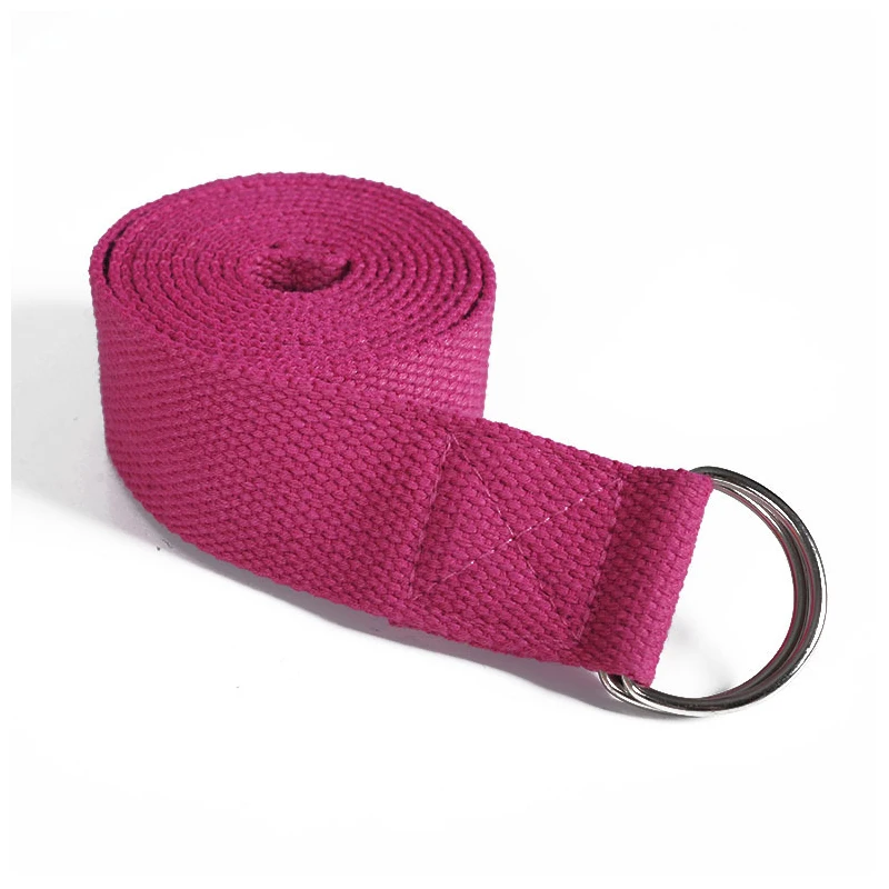 New Sport Yoga Stretch Strap D-Ring Belts Gym Waist Leg Fitness Adjustable Belt New Sport Yoga Stretch Strap D-Ring Belts Gym Waist Leg Fitness Adjustable Belt