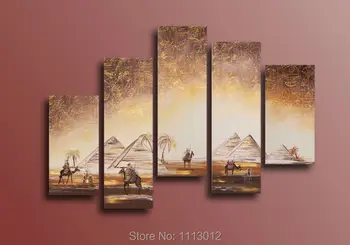 Golden Abstract Egypt Pyramid Culture Oil Painting High Quality 5 P Set On Canvas Home Decoration Modern Picture For Living Room
Golden Abstract Egypt Pyramid Culture Oil Painting High Quality 5 P Set On Canvas Home Decoration Modern Picture For Living Room