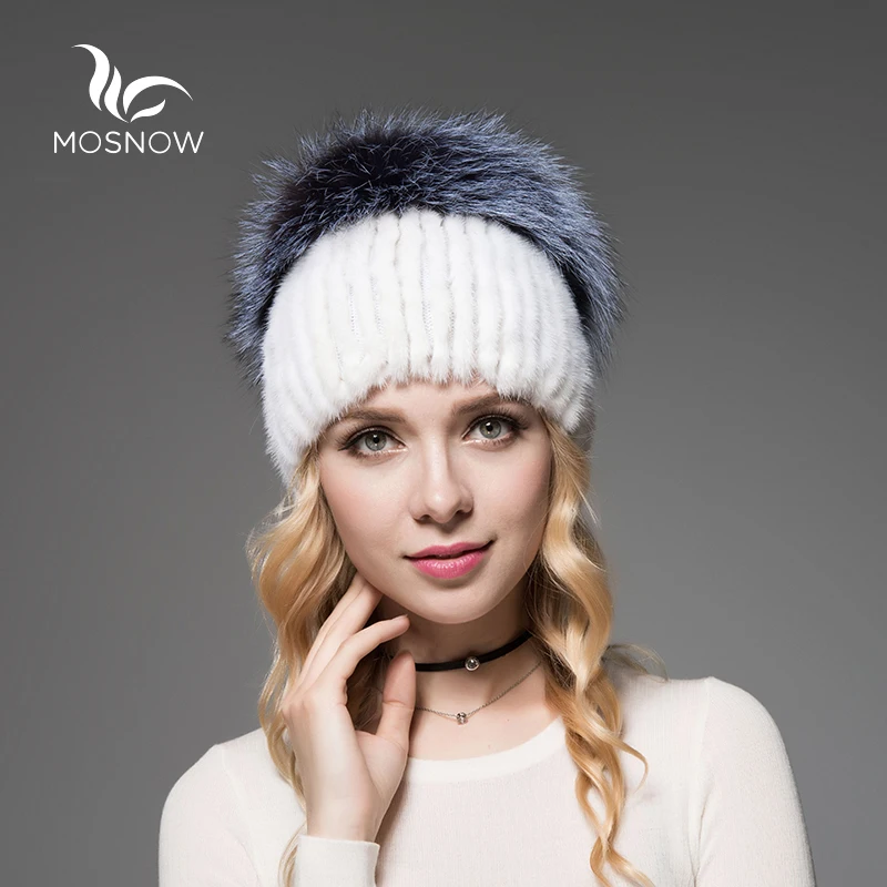 Elegant Mink Fur Winter Hats For Women Luxury Fluffy Fox Pompons 2019 New Solid Stripe Knitted Warm Skullies Beanie Cap
Elegant Mink Fur Winter Hats For Women Luxury Fluffy Fox Pompons 2019 New Solid Stripe Knitted Warm Skullies Beanie Cap