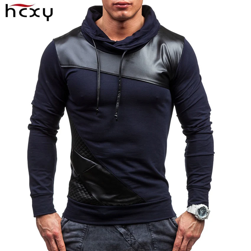 2017 spring new fashion Patchwork Leather men sweatshirts Fitness hoodie men Muscle hombre tight hoodies male clothing
2017 spring new fashion Patchwork Leather men sweatshirts Fitness hoodie men Muscle hombre tight hoodies male clothing