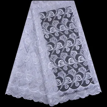 2019 Latest White French Laces Fabrics High Quality Tulle African Laces Fabric For Wedding Nigerian Tulle Lace Materials 1388
2019 Latest White French Laces Fabrics High Quality Tulle African Laces Fabric For Wedding Nigerian Tulle Lace Materials 1388