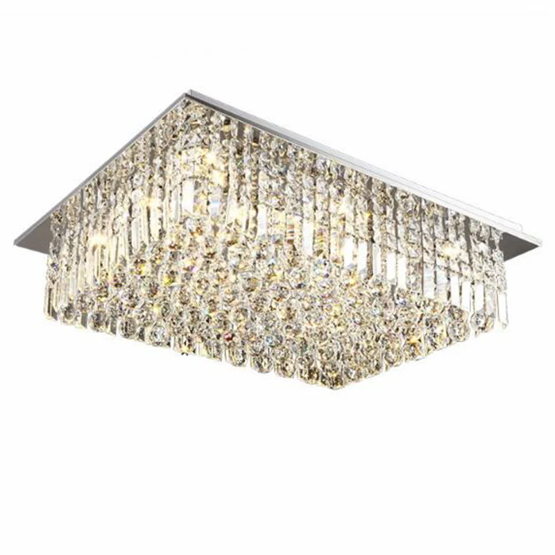 New Modern flush mount square clear crystal ceiling light living room bedroom crystal lamp , modern lighting
New Modern flush mount square clear crystal ceiling light living room bedroom crystal lamp , modern lighting