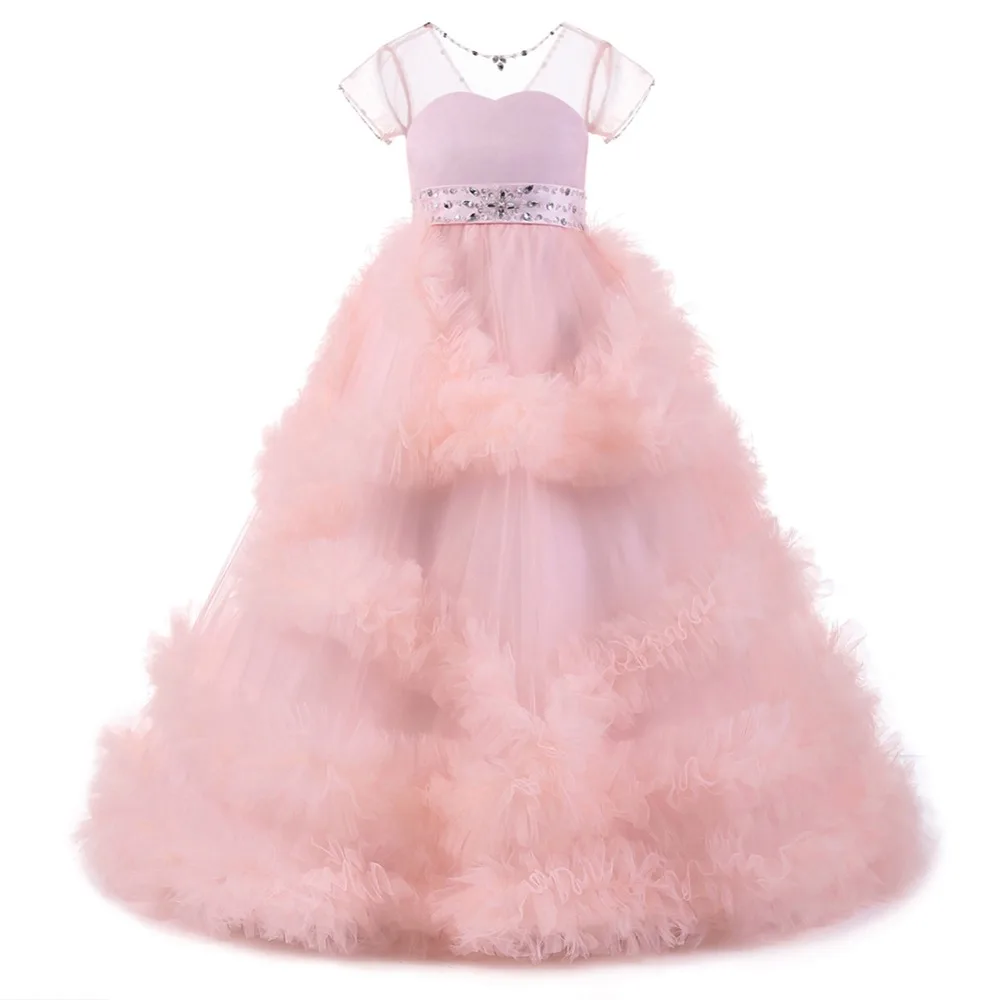 Vintage Ruffle Gown Trailing Long Girls Dress Wedding Bridesmaid Dresses for Kids Ball Gown First Communion Princess Dress Girls
Vintage Ruffle Gown Trailing Long Girls Dress Wedding Bridesmaid Dresses for Kids Ball Gown First Communion Princess Dress Girls