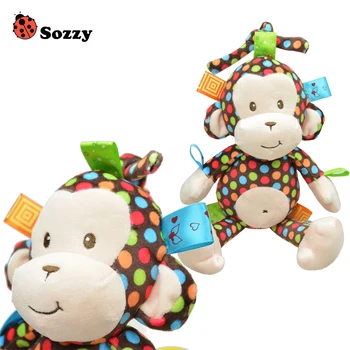 1pcs High Quality Plush Baby Toy Sozzy Baby Rattle Toys Monkey Pull Bell Plush Toys Infant Appease Dolls 
1pcs High Quality Plush Baby Toy Sozzy Baby Rattle Toys Monkey Pull Bell Plush Toys Infant Appease Dolls