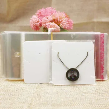 Fine quality Diy white lamination paper necklace pendant display card 7*7cm cute square charms earring card 100pcs+100 bag
Fine quality Diy white lamination paper necklace pendant display card 7*7cm cute square charms earring card 100pcs+100 bag