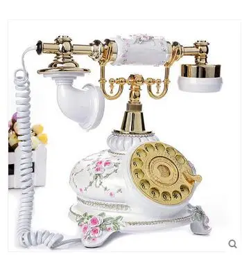 The new European style villa antique telephone telephone phone caller ID telephone retro fashion
The new European style villa antique telephone telephone phone caller ID telephone retro fashion