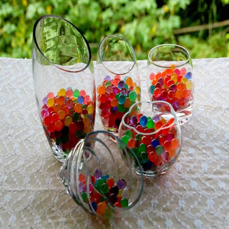 1 Bag 1000 Pcs Multicolors Crystal Soil Plant Flower Jelly Mud Water Beads For Plants Pearls Vase Soil Gel Balls Home Decoration
1 Bag 1000 Pcs Multicolors Crystal Soil Plant Flower Jelly Mud Water Beads For Plants Pearls Vase Soil Gel Balls Home Decoration
