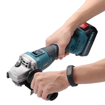 Cordless Angle Grinder 48V 128tv/29800mA Lithium-Ion Grinding Machine Cutting Electric Angle Grinder Grinding / Chainsaw Bracket
Cordless Angle Grinder 48V 128tv/29800mA Lithium-Ion Grinding Machine Cutting Electric Angle Grinder Grinding / Chainsaw Bracket