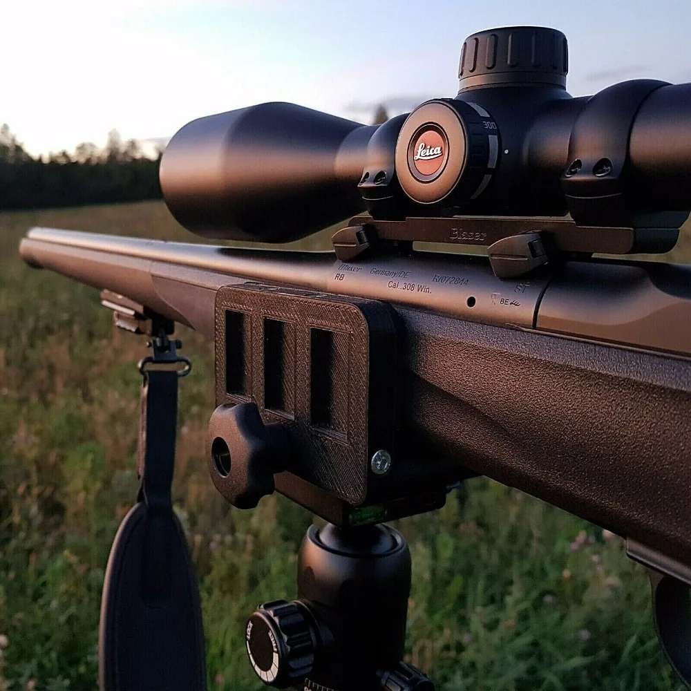 Rifle saddle mount Rifle clamp Tripod mount adapter Precise tripod shooting rest
Rifle saddle mount Rifle clamp Tripod mount adapter Precise tripod shooting rest