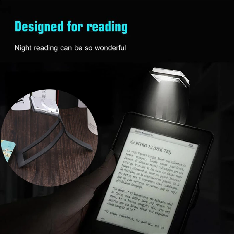 Portable e-book LED Reading Book Light With Flexible Clip Led Light For kindle eBook e-reader Reading Lamp e-read Book Lights
Portable e-book LED Reading Book Light With Flexible Clip Led Light For kindle eBook e-reader Reading Lamp e-read Book Lights