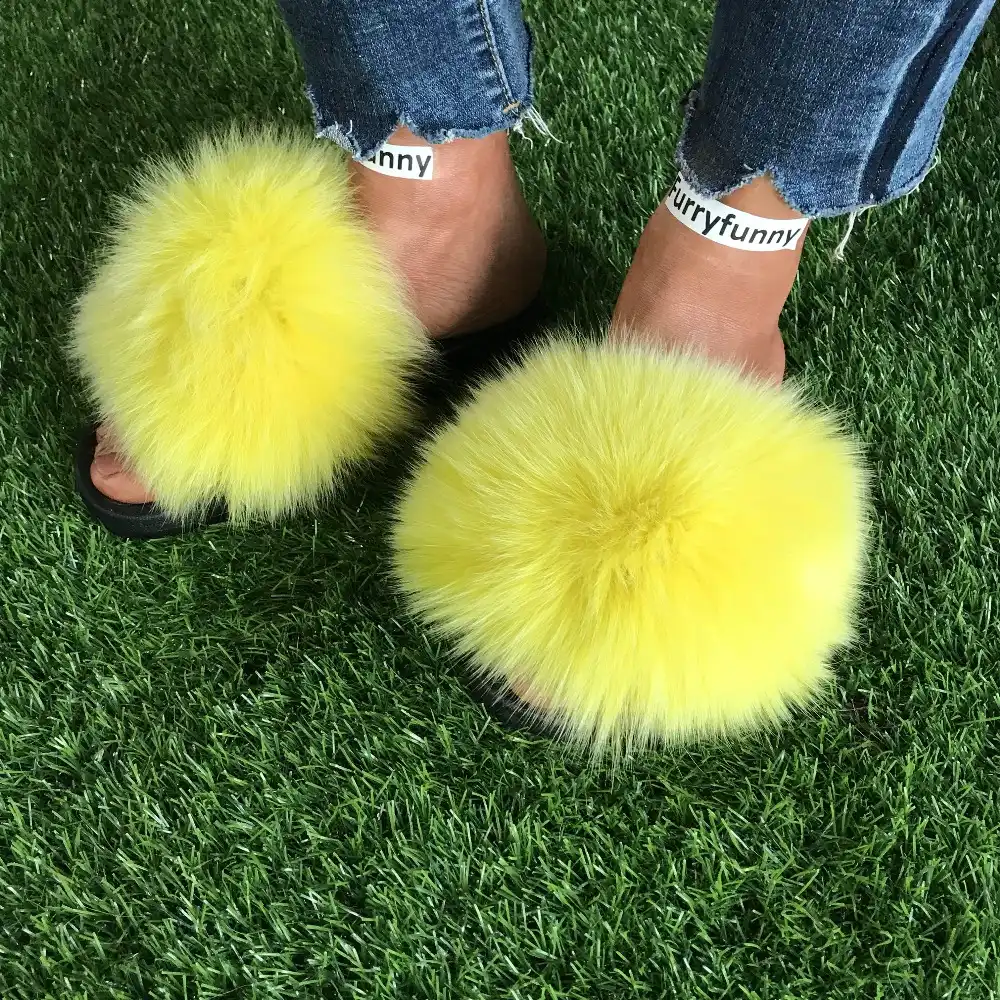yellow fur slides