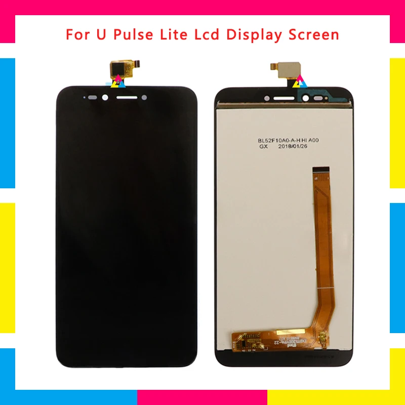5Pcs/lot Replacement LCD Display Screen With Touch Screen Digitizer Assembly For Wiko U Pulse Lite
5Pcs/lot Replacement LCD Display Screen With Touch Screen Digitizer Assembly For Wiko U Pulse Lite