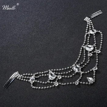 Miallo Arabian Style Fashion Women Crown Headband Austrian Crystal Wedding Hair Jewelry Accessories Bridal Head Chain
Miallo Arabian Style Fashion Women Crown Headband Austrian Crystal Wedding Hair Jewelry Accessories Bridal Head Chain