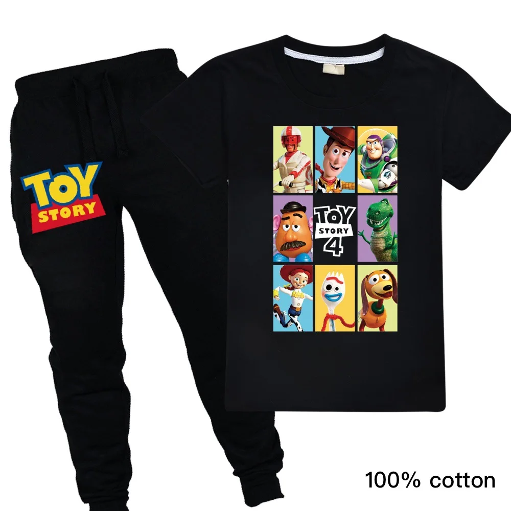 Hot style 2019 toy story 4 baby girls boys suits clothing set kids trousers + shirt pants 2pcs. sets children suits summer
Hot style 2019 toy story 4 baby girls boys suits clothing set kids trousers + shirt pants 2pcs. sets children suits summer