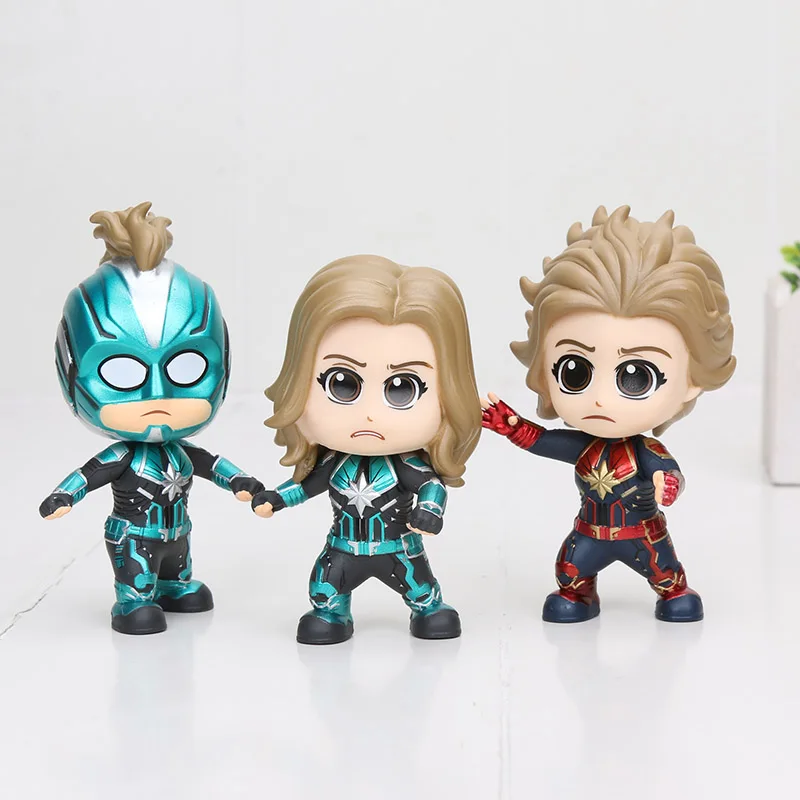 10cm Movie Avengers Endgame Figure Super Hero Carol Danvers Red Suit Masked StarForce Version Figure Model Toy Dolls
10cm Movie Avengers Endgame Figure Super Hero Carol Danvers Red Suit Masked StarForce Version Figure Model Toy Dolls