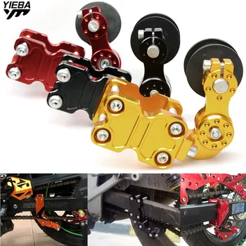 CNC Aluminium Motorcycle Bicycle Single Speed Converter Chain Tensioner Bolt on Roller Dirt Bike Motocross FOR SUZUKI KAWASAKI 
CNC Aluminium Motorcycle Bicycle Single Speed Converter Chain Tensioner Bolt on Roller Dirt Bike Motocross FOR SUZUKI KAWASAKI