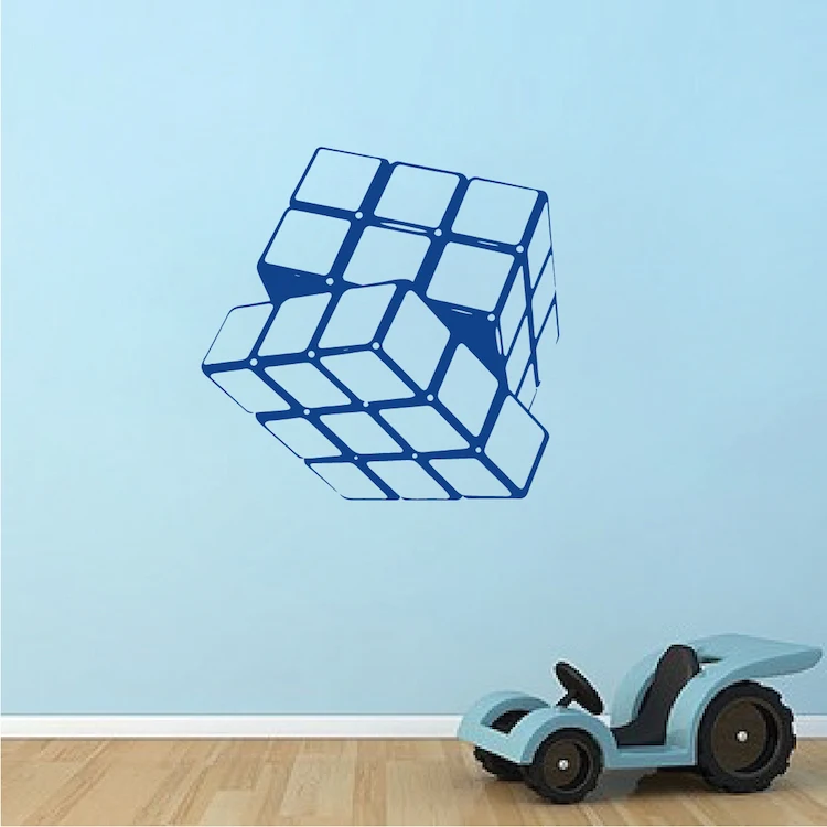 Rubik Cube Vinyl Wall Decal Living Room Home Decor Removable Wall Stickers Kids Bedroom Art Sticker Wallpaper Hot Sale ZA778
Rubik Cube Vinyl Wall Decal Living Room Home Decor Removable Wall Stickers Kids Bedroom Art Sticker Wallpaper Hot Sale ZA778