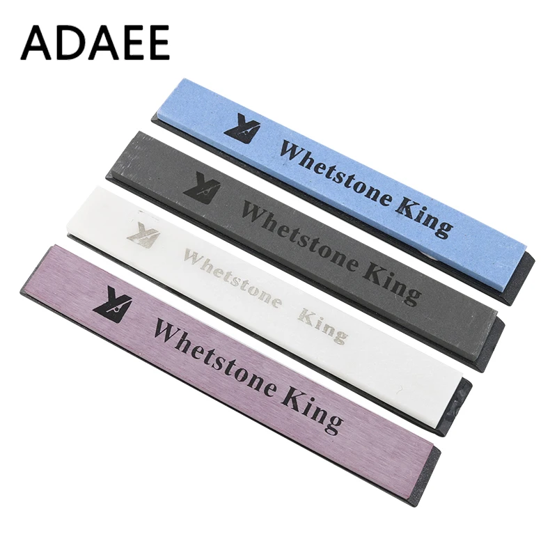 ADAEE 4pcs/Set Whetstone Professional Sharpening Stones 320#,800#,3000#,6000# Grit Whetstone Grindstone for Knife Sharpener H5
ADAEE 4pcs/Set Whetstone Professional Sharpening Stones 320#,800#,3000#,6000# Grit Whetstone Grindstone for Knife Sharpener H5
