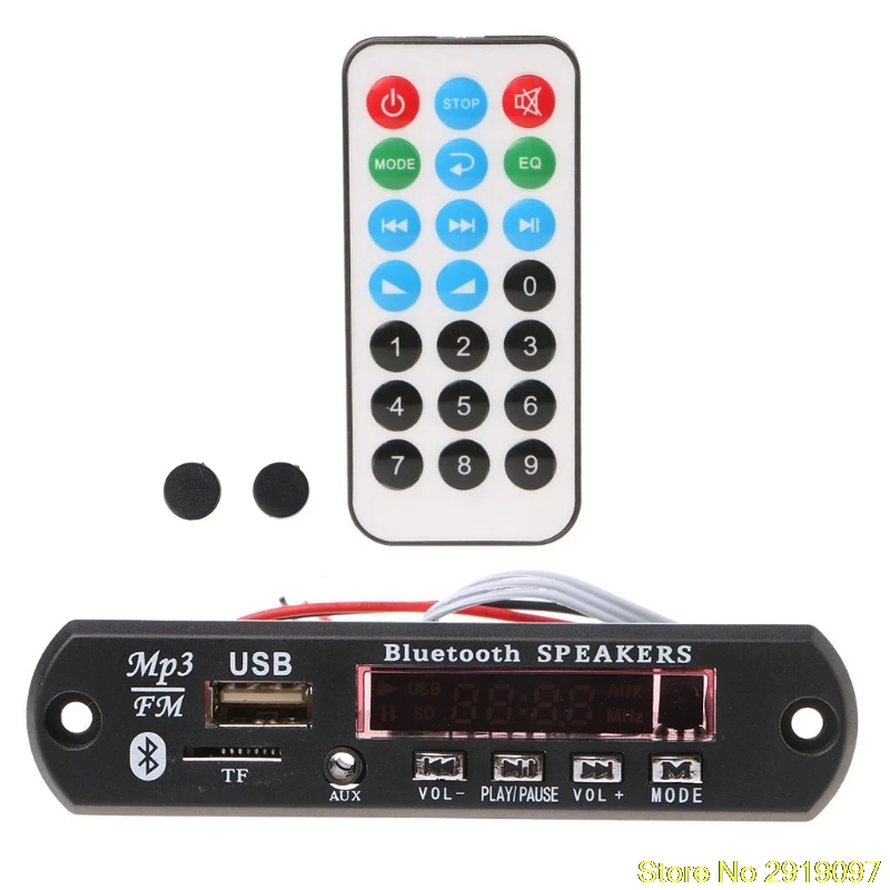 New MP3 Decoder Board Bluetooth Speaker Remote Control TF Card USB MP3 WMA APE WAV FLAC Support Folder Play Drop Shipping
New MP3 Decoder Board Bluetooth Speaker Remote Control TF Card USB MP3 WMA APE WAV FLAC Support Folder Play Drop Shipping