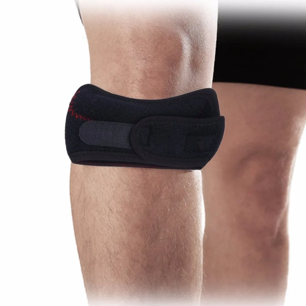 Adjustable Patella Tendon Strap Knee Brace Kneepad Sports Protector Support Pad Belted Pain Relief Basketball Guard Gym Fitness
Adjustable Patella Tendon Strap Knee Brace Kneepad Sports Protector Support Pad Belted Pain Relief Basketball Guard Gym Fitness