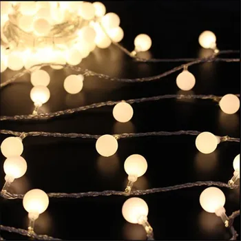 10M 50 LED Globe Festoon Party Ball string light led Christmas Lights fairy light wedding garden party pendant garland 
10M 50 LED Globe Festoon Party Ball string light led Christmas Lights fairy light wedding garden party pendant garland