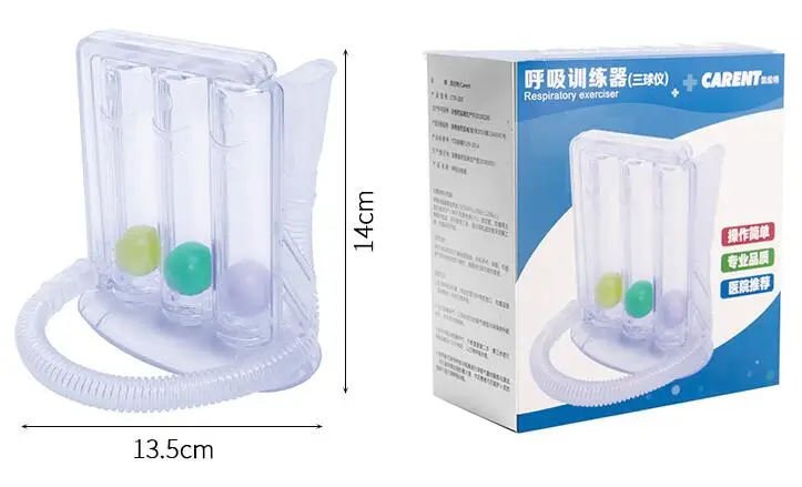 respiratory exerciser Breathing trainer three ball lung capacity training instrument lung function rehabilitation
respiratory exerciser Breathing trainer three ball lung capacity training instrument lung function rehabilitation