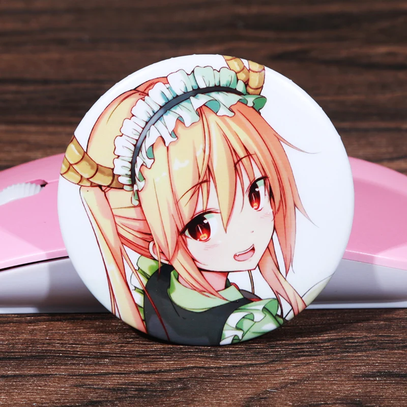 FFFPIN 5.8cm Japan Anime Cloth Brooch Fashion Cartoon Coin Badge Breastpin Ornament Pins Miss Kobayashi's Dragon Dress Bag Decor
FFFPIN 5.8cm Japan Anime Cloth Brooch Fashion Cartoon Coin Badge Breastpin Ornament Pins Miss Kobayashi's Dragon Dress Bag Decor
