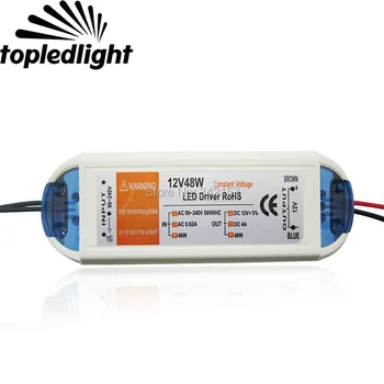 Portable Lighting Accessories 12V 4A 48W Led Power Supply Input AC90-240V Led Strip Light Power Converter ROHS Certification
Portable Lighting Accessories 12V 4A 48W Led Power Supply Input AC90-240V Led Strip Light Power Converter ROHS Certification