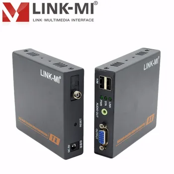 LINK-MI LM-DT206F 20km Long Distance VGA fiber optic signal transmitter and receiver with Audio up to 1080P@60Hz FC optical port
LINK-MI LM-DT206F 20km Long Distance VGA fiber optic signal transmitter and receiver with Audio up to 1080P@60Hz FC optical port