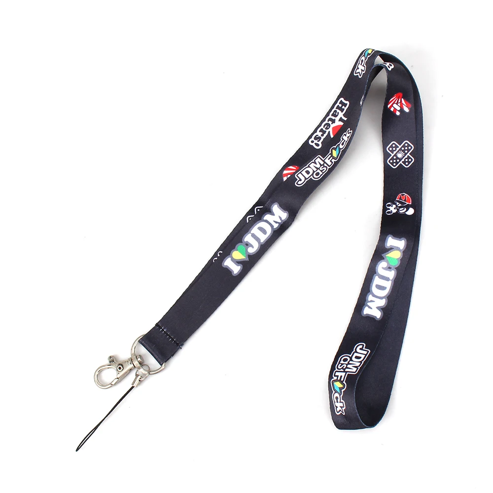 ONE PC Mens Black Bride Mugen Car Racing Key Lanyard for TRD Badge ID Holders JDM Omp Mobile Phone Neck Straps
ONE PC Mens Black Bride Mugen Car Racing Key Lanyard for TRD Badge ID Holders JDM Omp Mobile Phone Neck Straps