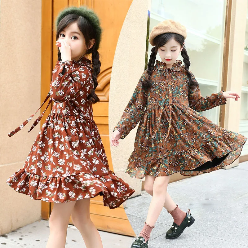 Christmas dresses for girls winter autumn clothing school floral printed long sleeves kids dress clothes 5 7 9 11 12 14 years
Christmas dresses for girls winter autumn clothing school floral printed long sleeves kids dress clothes 5 7 9 11 12 14 years