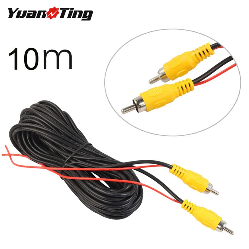 YuanTing 10M 33Ft RCA AV Female Plug Video Cable With Video Trigger Wire For Reverse Parking Rear View Camera Connecting Monitor
YuanTing 10M 33Ft RCA AV Female Plug Video Cable With Video Trigger Wire For Reverse Parking Rear View Camera Connecting Monitor