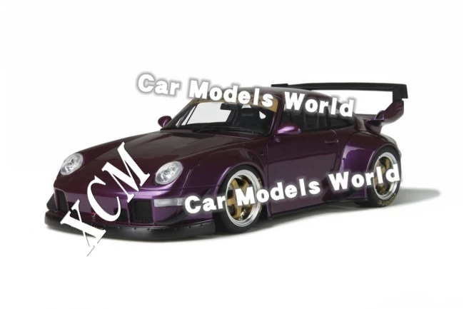 Полимерная модель автомобиля для GT Spirit RWB 993 (фиолетовый) 1:18 + маленький подарок! |