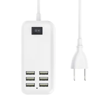 USB Power Strip Socket With 6USB Charging Socket Office Travel Multi-function Easy To Carry US Plug
USB Power Strip Socket With 6USB Charging Socket Office Travel Multi-function Easy To Carry US Plug