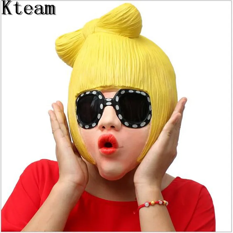 Top Grade Lady Gaga Party Halloween Latex Mask Cosplay Costume Full Face Mask Woman Man Children Mask Anonymous Masquerade Mask
Top Grade Lady Gaga Party Halloween Latex Mask Cosplay Costume Full Face Mask Woman Man Children Mask Anonymous Masquerade Mask