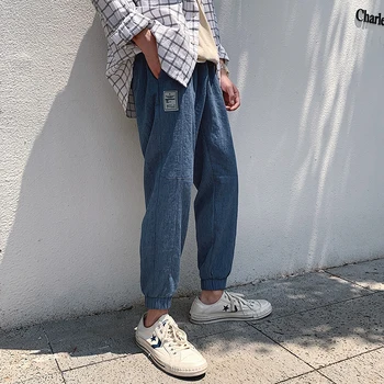 2019 Summer New Men's Trend Nine Points Small Feet Linen Thin Section Harlan Wild Solid Color Cotton Large Size Casual Pants
2019 Summer New Men's Trend Nine Points Small Feet Linen Thin Section Harlan Wild Solid Color Cotton Large Size Casual Pants