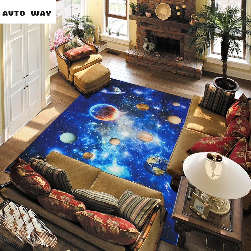 Creative modern 3D Star Carpet Hairless living room bedroom mat washable Planet rug Free dust floor mat free shipping
Creative modern 3D Star Carpet Hairless living room bedroom mat washable Planet rug Free dust floor mat free shipping