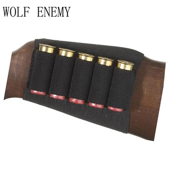 Airsoft Tactical Hunting Shotgun Rifle 5 Shells Butt Stock Shell Cartridge Holder Elastic Fabric Shotshell Ammunition Carrier
Airsoft Tactical Hunting Shotgun Rifle 5 Shells Butt Stock Shell Cartridge Holder Elastic Fabric Shotshell Ammunition Carrier