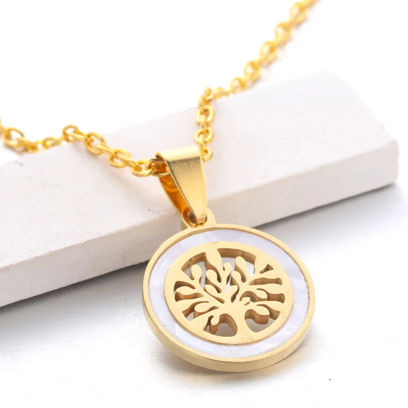 2018 New Fashion Classic Tree of Life Golden Pendant Necklace Shells Men and women Necklaces Best Friends Gift Jewelry
2018 New Fashion Classic Tree of Life Golden Pendant Necklace Shells Men and women Necklaces Best Friends Gift Jewelry